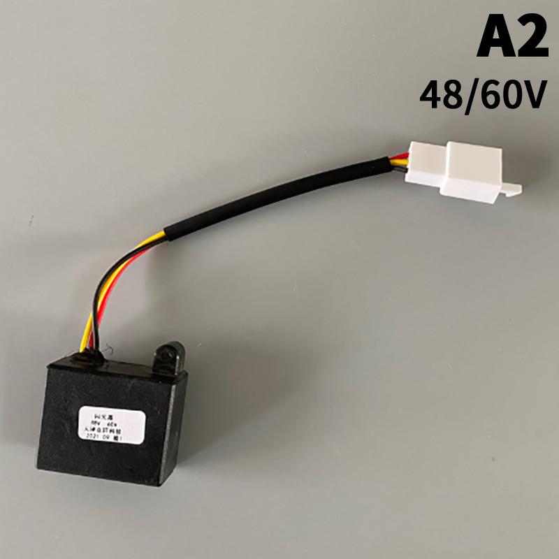 Electric Bike 12V 48/60V Led Blinking Relay Turn Signal Flasher 3-Wire Blinking Led Lights Relay W/ Beep E-Bike Scooter Parts
