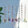 Glass Sunlight Pendant Set, 10 Piece Faceted Accent for Window Display, Party Styling and Home Room Display Use