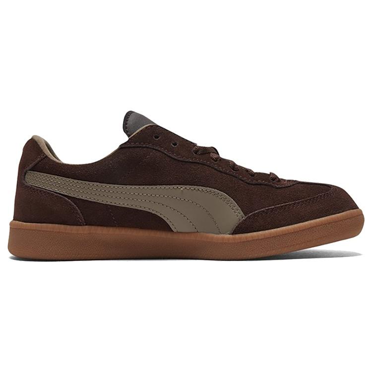 PUMA Liga Suede Low Casual Board Shoes Chocolate Brown Men's 341466-75