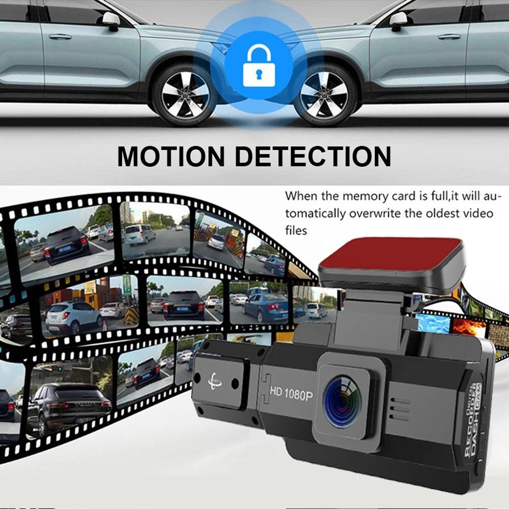 3 Inch Dash Cam for Cars Black Box HD 1080P Car Video Recorder Loop Recording Dvr Car Camera Way with WIFI Night Vision G-sensor