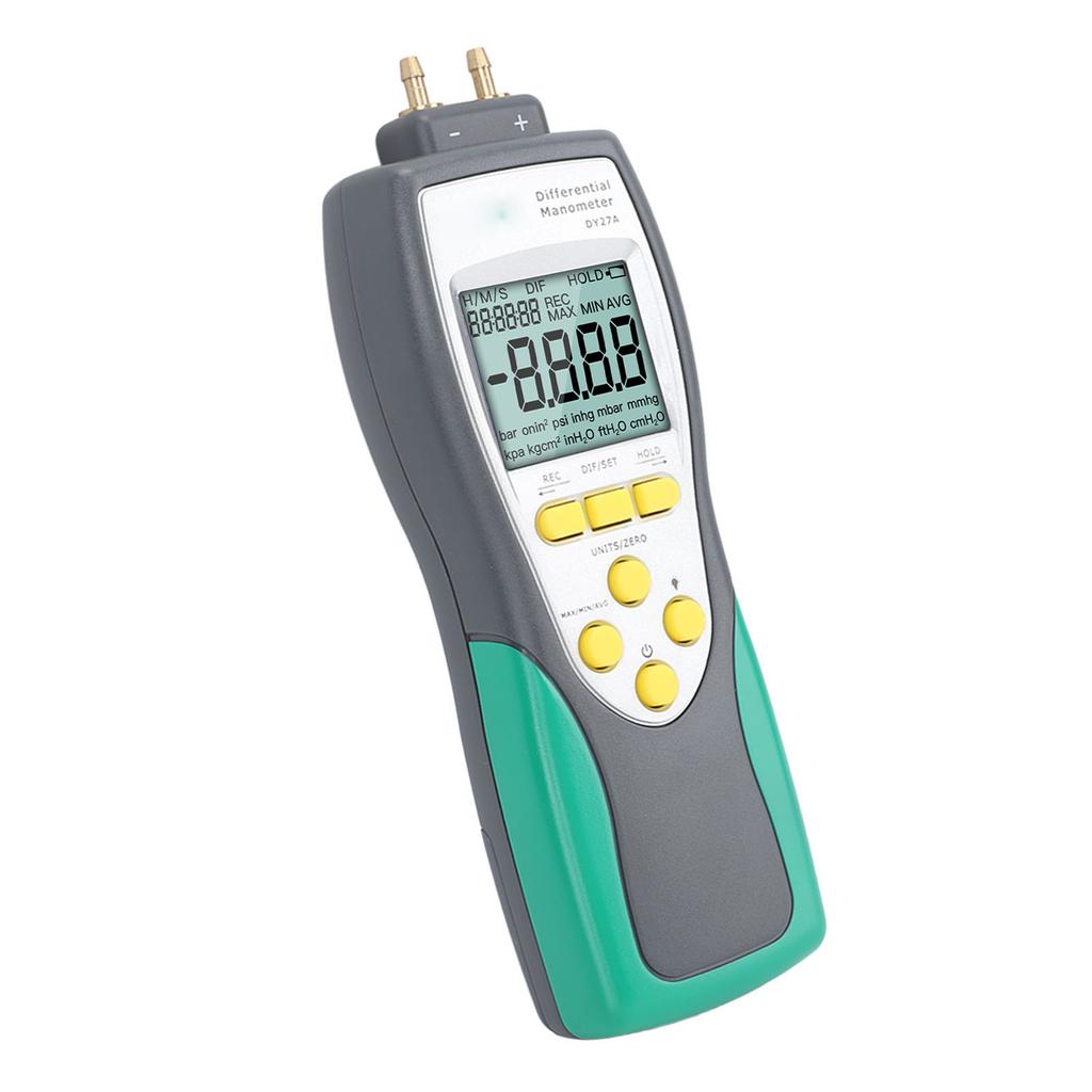 Digital Manometer 2.413bar High Accuracy Sensitive Fast Measurement Gas Pressure Tester for Brake Vacuum Pump Gas