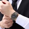 Paulareis Quartz Carved Parrot Calendar Glow Men's Watch QUARTZ WATCH