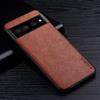 Leather Case for Google Pixel 7 6 Pro Business Style Premium Retro Litchi Pattern Protective Back Cover for Pixel 7A 6A Case