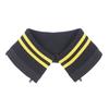 Stylish Striped Collar Removable Collar Protectors For Down Jackets Great For Everyday Use Winter Coat Collar Guards