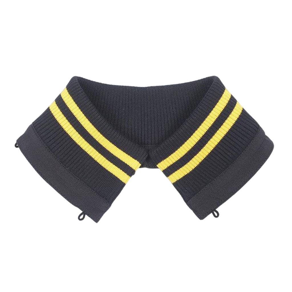 Stylish Striped Collar Removable Collar Protectors For Down Jackets Great For Everyday Use Winter Coat Collar Guards