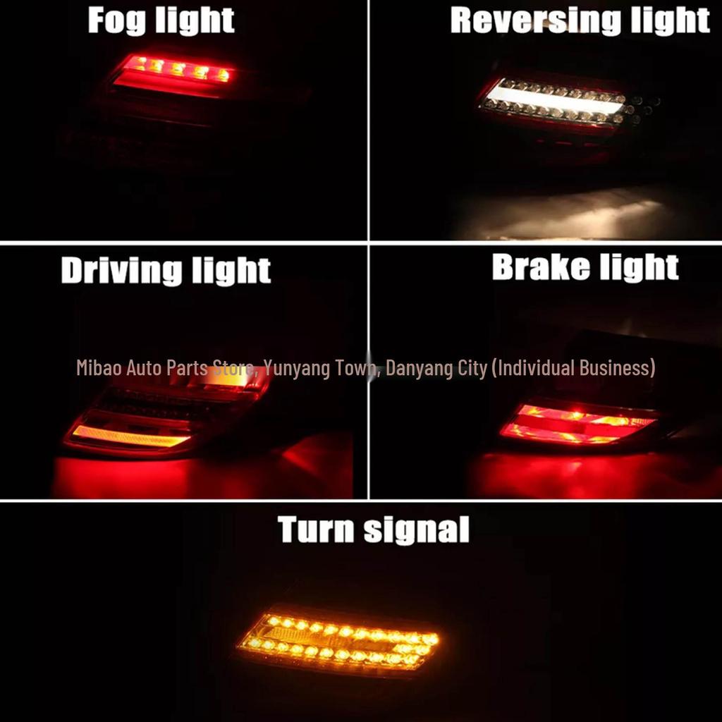 LED Taillight for 2011-2015 Mercedes-Benz C-Class W204 C200 (2049069802/2049069902)