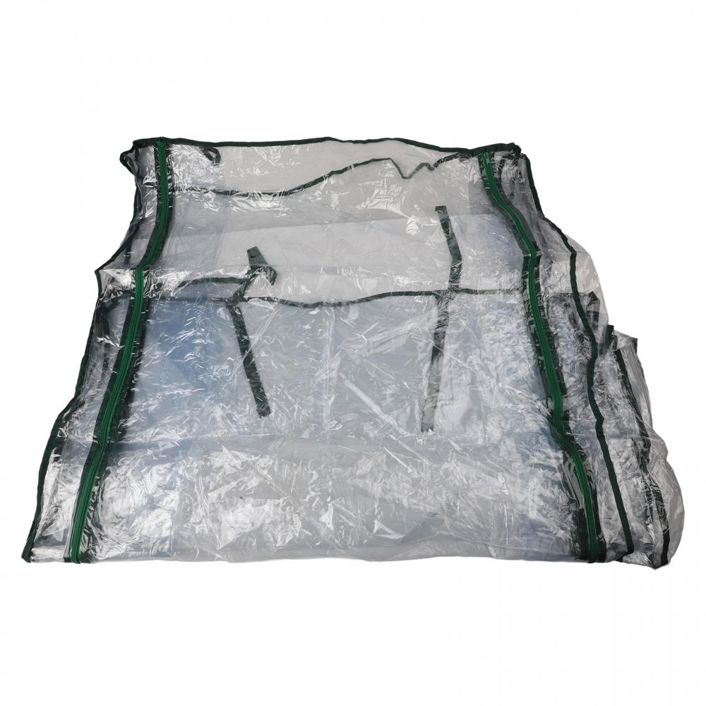 Serre en feuille d'aluminium Couverture de serre Croissance des plantes Porte roulante