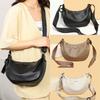 Dumpling-style Fashion Casual Crossbody Bag with Shoulder Strap, High-end Commuter Bag for Women