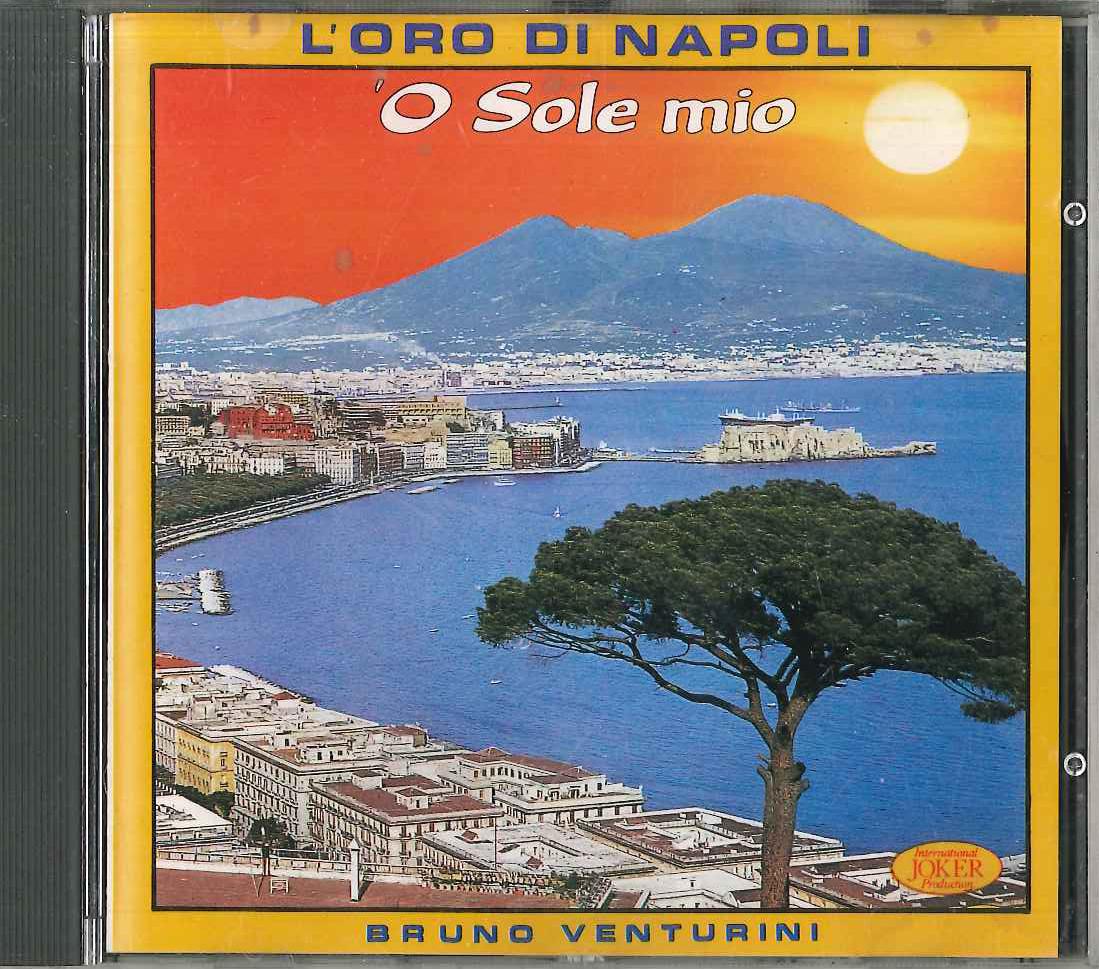 

CD BRUNO VENTURINI - o Sole Mio CD44100 JOKER Non Japan Folk Used