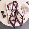 Polka Dots Scarf Long Shawl For Women Spring & Summer Fashion Hair Band Neck Scarves Neckerchief Headband for Women