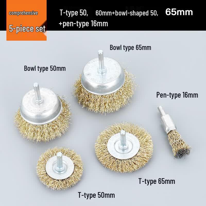 Electric Grinder Steel Wire Brush Set