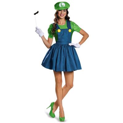 Halloween Costumes Adult Super Mario Costumes, Mario Clothes, Women's Straps, Short Skirts, Stage Costumes