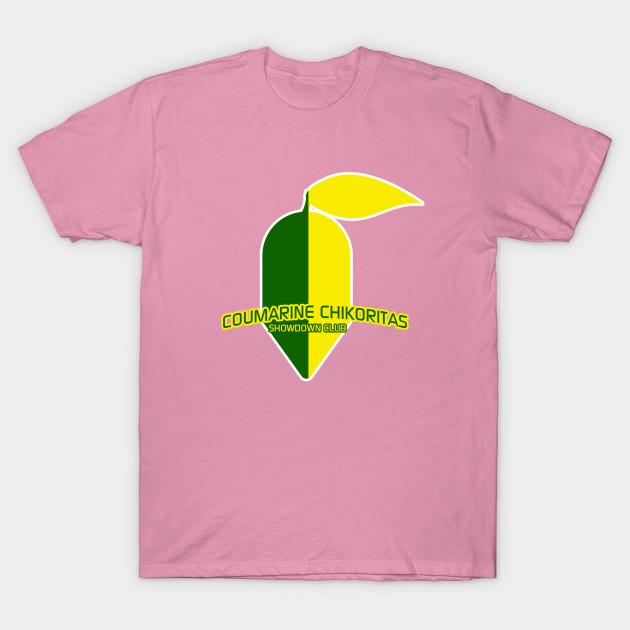 T Shirt Women Coumarine Chikoritas Harajuku Print Kawaii Tshirt Summer Short Sleeve Female T-Shirt Top Tee