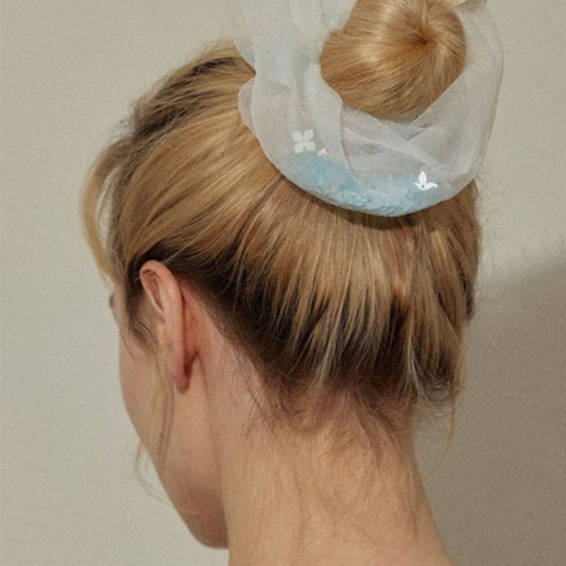 Favorite Noun Fairy scrunchies_Pink