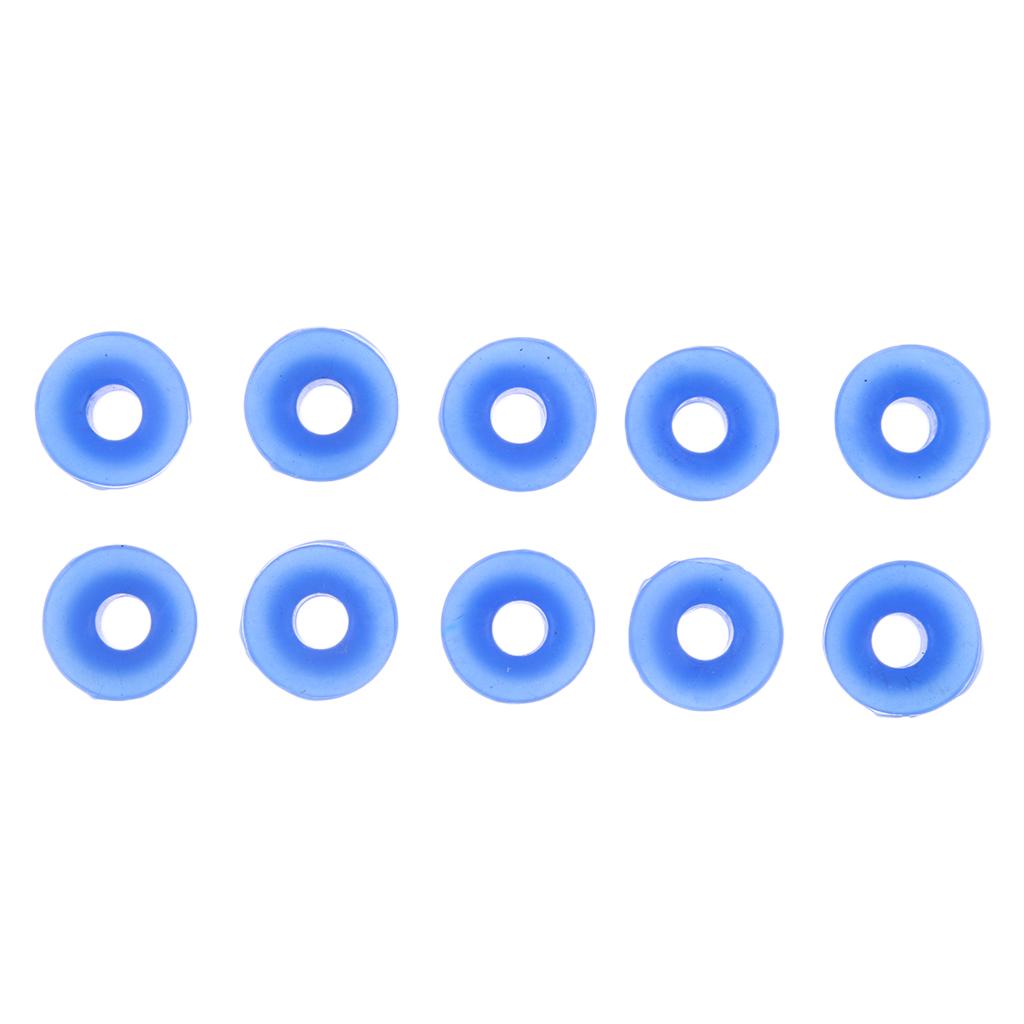 10x  Motorcycle Air Tire Valve Cap Stem Mud Guard Cover Silicone Rubber Universal for Motorcycles Bike ATV UTV Inner Tube