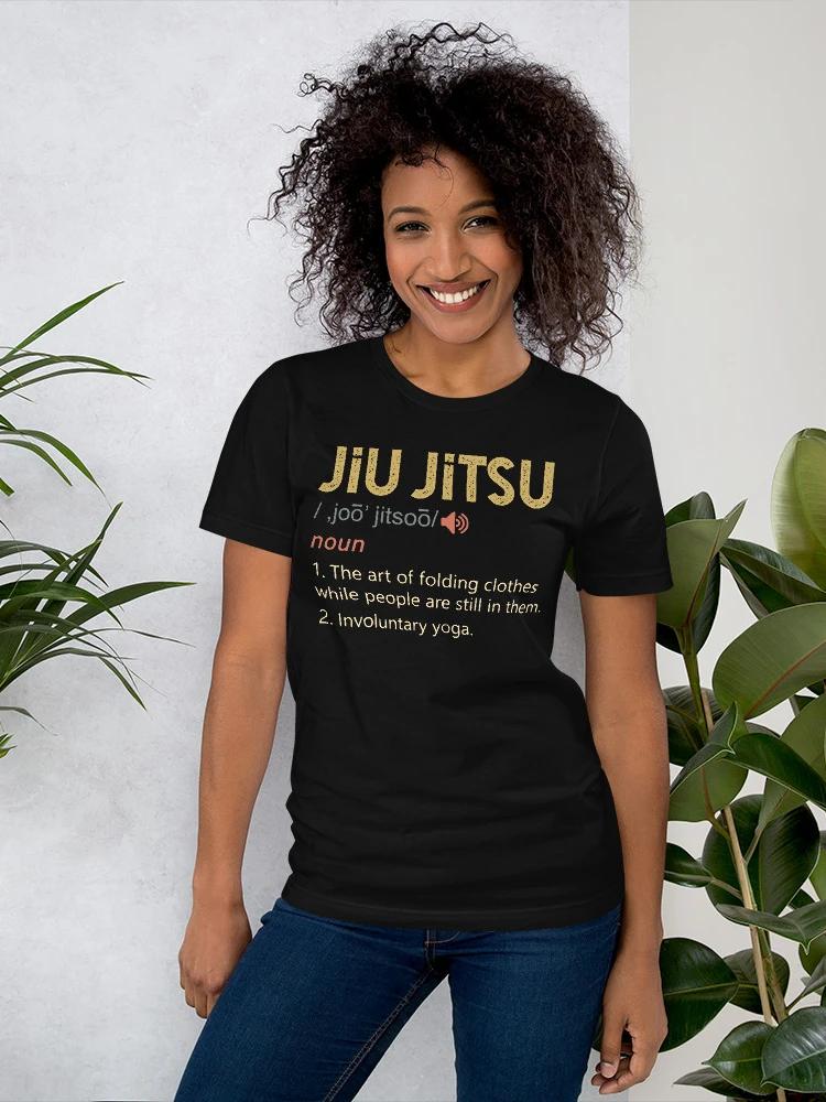 

BJJ MMA Бой Бразильское джиу-джитсу Определение Мужская футболка Летняя Хлопок Короткий рукав Круглый вырез Унисекс Футболка Новая S3XL S