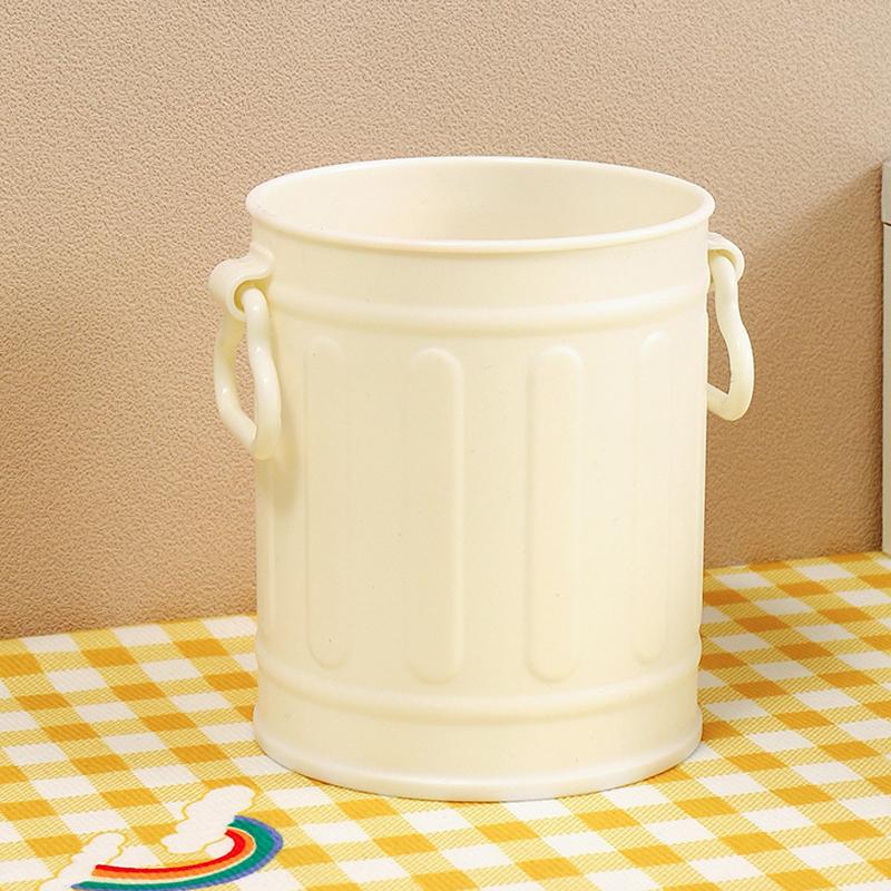 

Канцелярские принадлежности для рабочего стола, разное, кисточки для макияжа, симпатичный простой держатель для ручек, тубус для хранения, органайзер для стола в стиле ретро, держатель для ручек белый