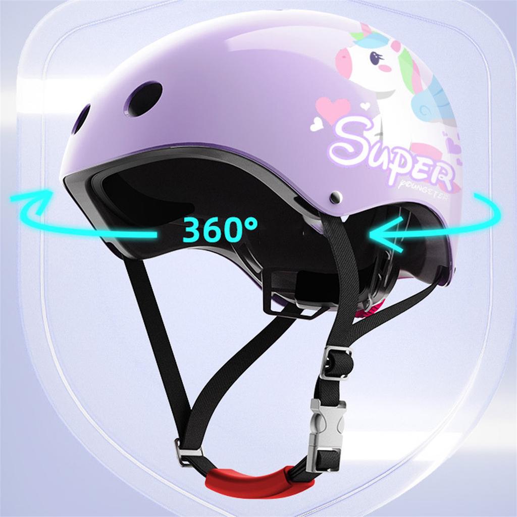 7-piece Roller Skating Protective Gear Set For Children Aged 2-14 Including Helmet
