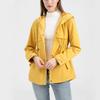 Giacca impermeabile da donna Trench da escursionismo Giacca a vento da esterno Leggero Classico con cappuccio Antivento Leggero Cappotto antipioggia Capispalla sottile Abbigliamento antipioggia