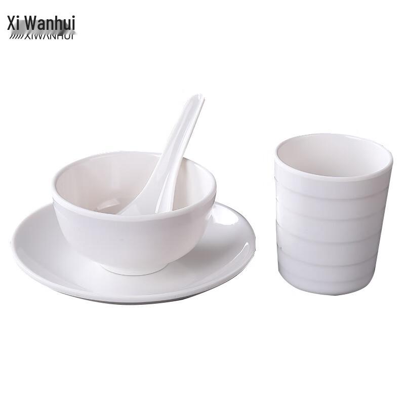 Xiwanhui Melamine Imitation Porcelain Tableware Set