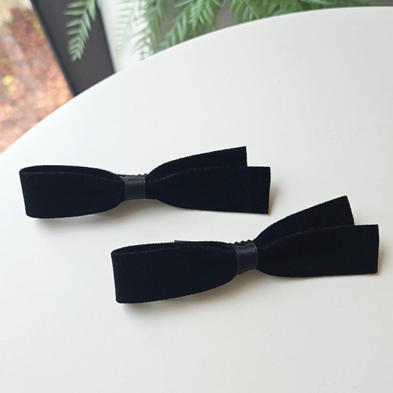 Women s Simple Accessory Black Hairpin A29622_ONECOLOR