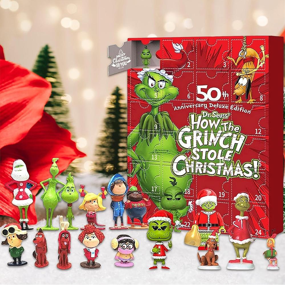 Christmas Advent Calendar 24pcs Xmas Vacation Stocking Stuffer Gifts Idea