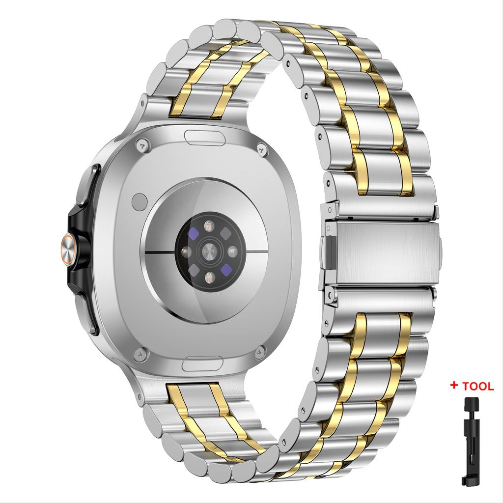Metal Bracelet For Samsung Galaxy 8 40mm 44mm Stainless Steel Strap Luxury Bussiness Band For Galaxy 8 Classic 46mm Accessories