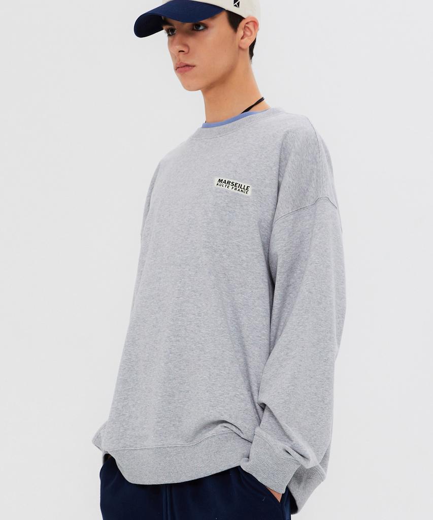 KULTE Uv Stamp Crewneck M.Grey