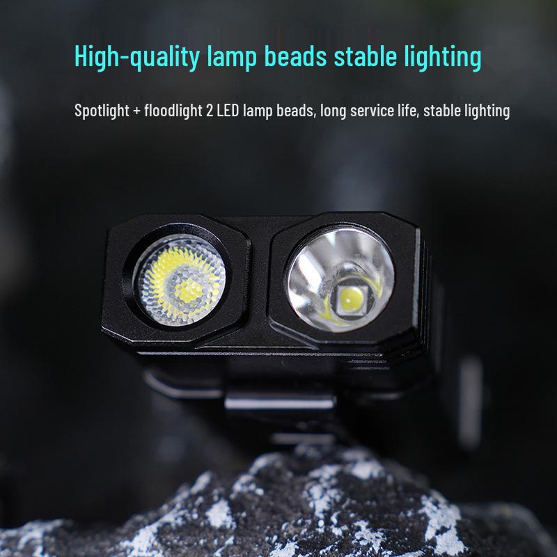 EDC RGB Mini Flashlight: High-Intensity, Long Battery, Quick Charge, Portable Emergency Keychain Light