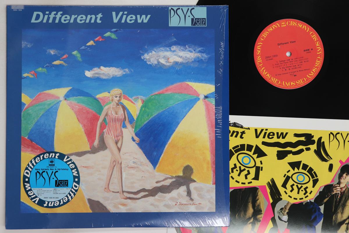 

LP Record PSYS - Different View 28AH1858 CBS SONY 1985 Japan Japanese Pop/Rock Used