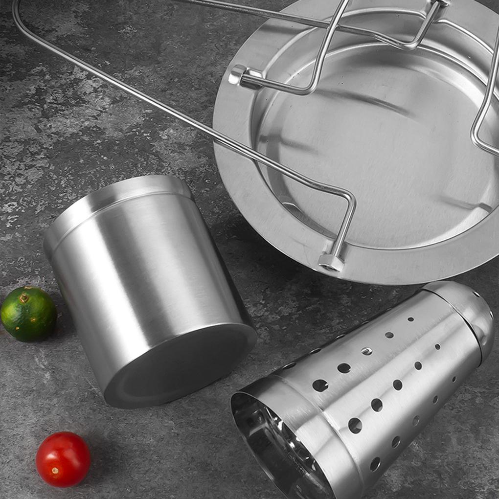 Çok Fonksiyonlu Barbekü Tavuk Tutucu Izgara için Paslanmaz Çelik Stand Dikey Tavuk Kızartma Aparatı Sökülebilir Açık Hava Barbekü Aleti