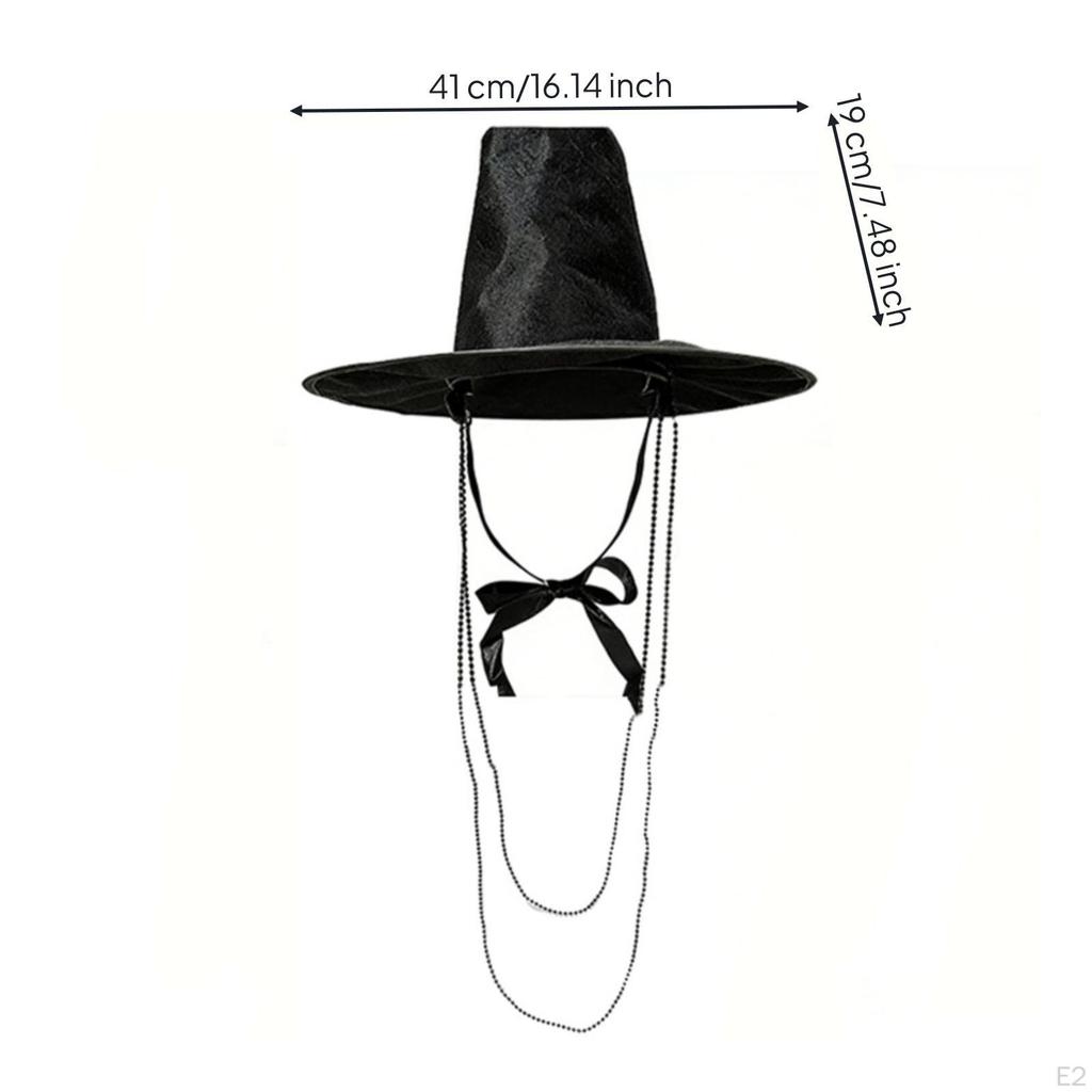 Korean Gat Hat Lightweight Traditional Theatrical for Performers