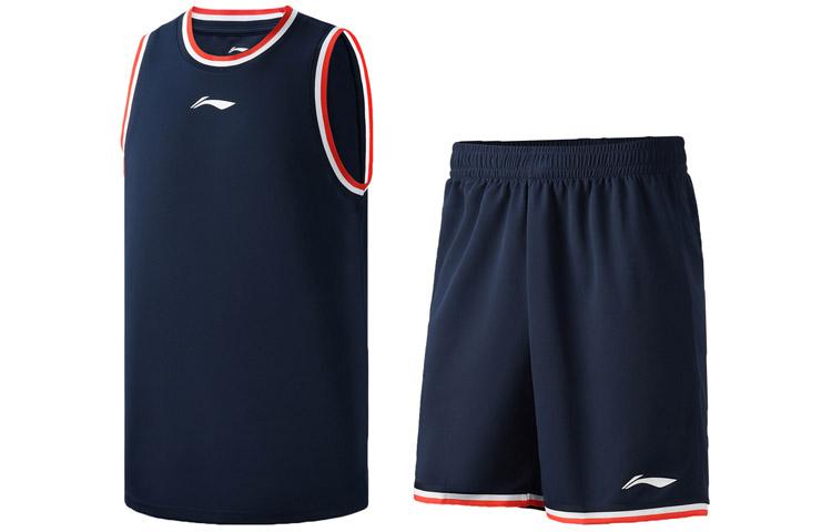Li Ning Basketball Collection Set Men s Guangdong Blue AATR011-1 L фото