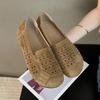22 summer new retro flat-bottomed breathable mother shoes hollow temperament soft-soled hole shoes