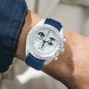 Bracelet en Caoutchouc Fluoro 19mm 20mm 21mm 22mm pour Xiaomi huawei Samsung Swatch MoonSwatch Universel FKM Libération Rapide Bracelet de Montre de Plongée pour Seiko