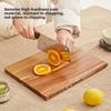1/3 Pieces Multi-Functional Wooden Cutting Board Thickened Serving Board Chopping Board  Restaurant