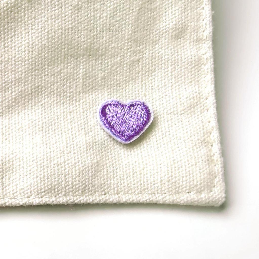 12-Color Mini Heart Embroidery Iron-on Patches for DIY Decoration and Repair