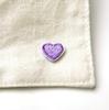 12-Color Mini Heart Embroidery Iron-on Patches for DIY Decoration and Repair
