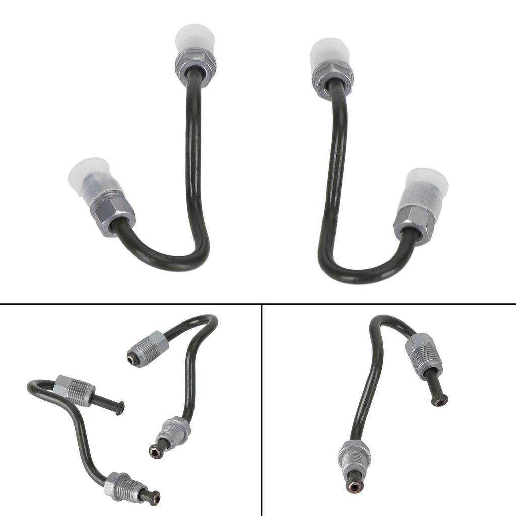 2x Rear Brake Line Pipe Brake Caliper 1K0611763E/K0611763F For Seat Skoda