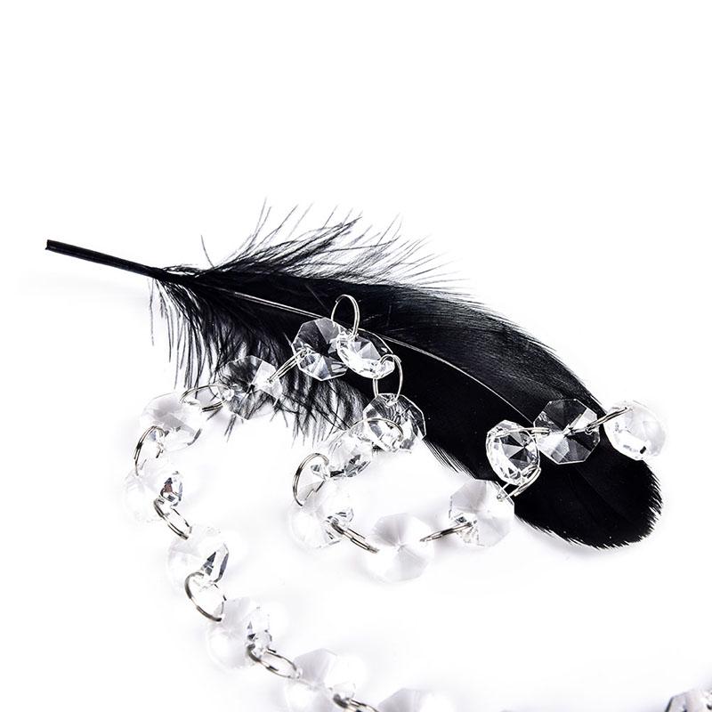 1M Glass Crystal Bead Garland Chandelier Hanging DIY Wedding Supply