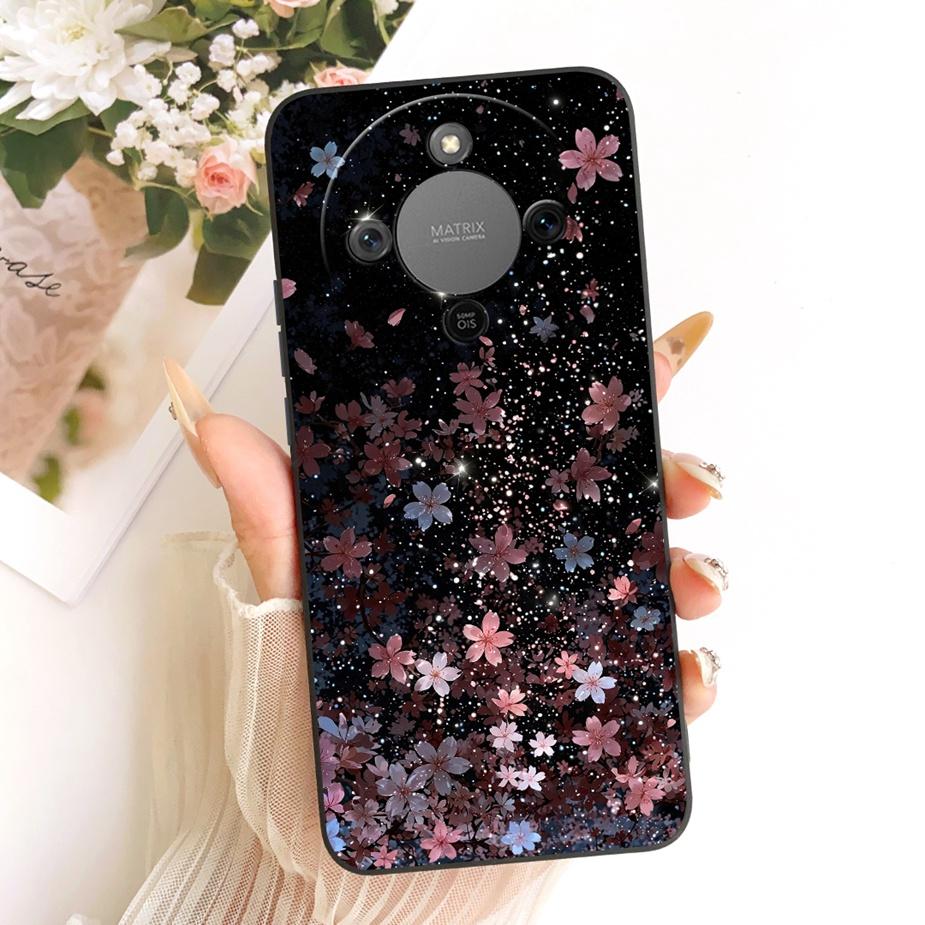 For Honor X9d Case Magic8 Lite Cute Fashion Cartoon Cover Soft TPU Phone Case For Honor Magic 8 Lite X 70 HonorX9d HonorX70 Bags