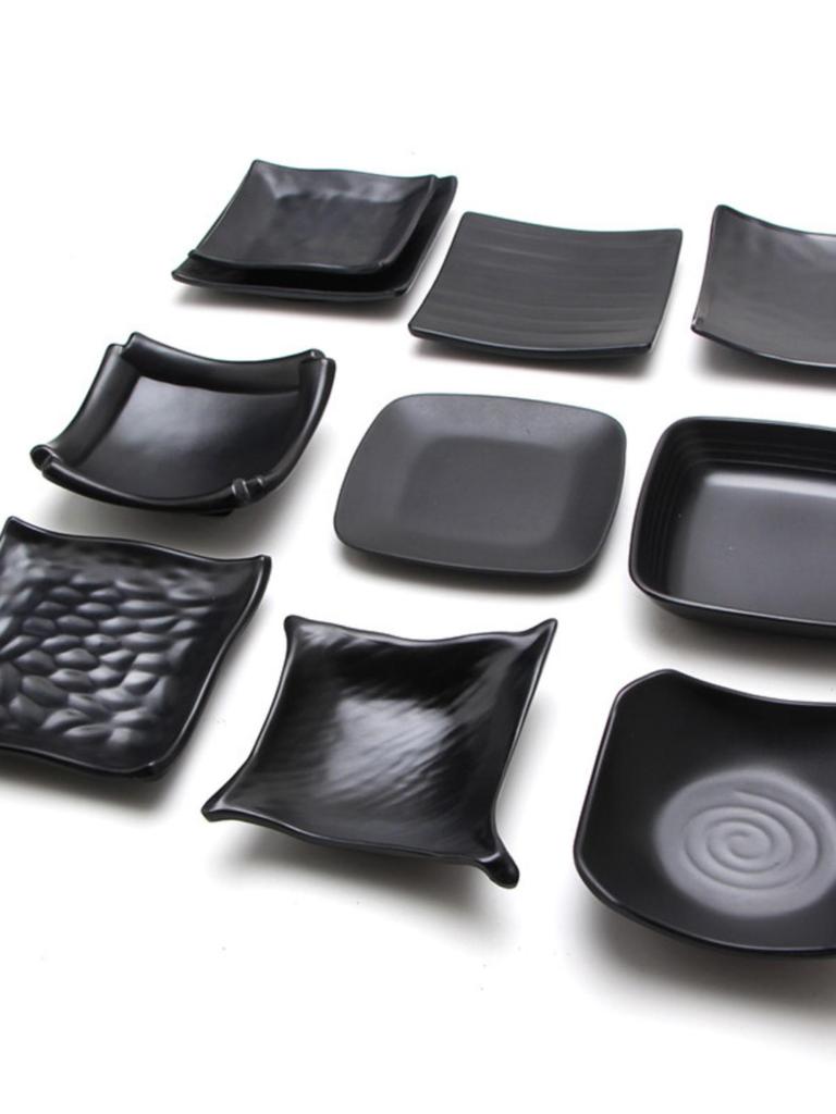 Melamine Plate: Imitation Porcelain Dinner & Snack Plate for Restaurants & Bars