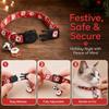 Adjustable Christmas Cat Collar Detachable Safety Breakaway Collar Pet Bow Tie Collar  Daily