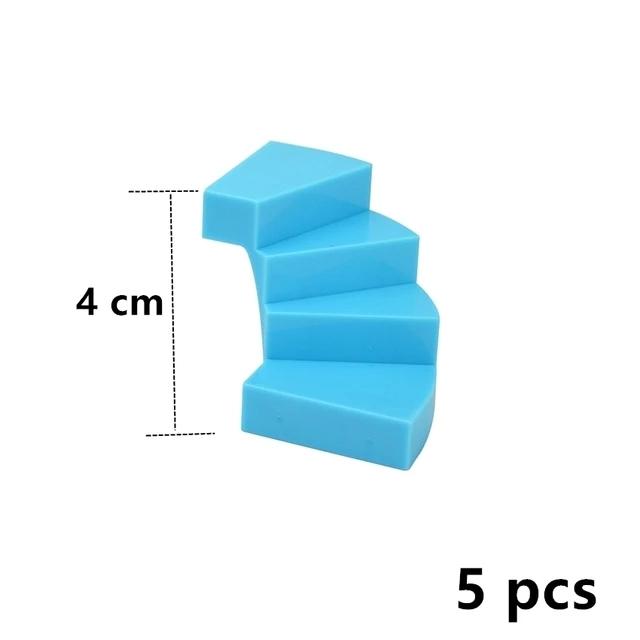 DO IT YOURSELF Assembles Particles 6140 2486 6187 Technical MOC Parts Rails Stair Fence Guardrail Panel Barrier Ladder City Construction Bricks