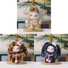 Cute Bunny Plush Keychain With Colorful Design For Kids And Teens