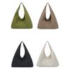 Borsa a Spalla in Tela Pratica Borsa a Mano Hobo di Grande Capacità Borsa Tote Casual a Pois per Ragazze