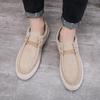 Mocassini pigri traspiranti estivi Scarpe casual Staffa per un piede Calzature da uomo Scarpe da vela