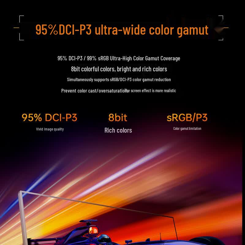 Mechrevo 24.5-inch 2K QHD 250Hz Fast-IPS Gaming Monitor CN Plug (adapter Included)