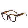 Fashion Square Reading Eyeglasses Optical Glasses Men 2026 New Vintage Leopard Glasses Women Brand Design Clear Lens Glasses