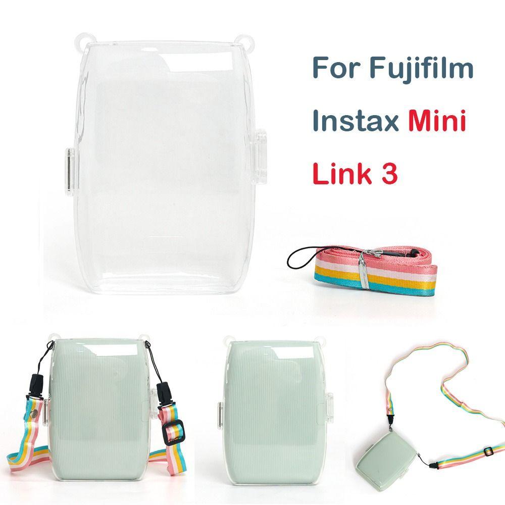 

PC Printer Carrying Case Transparent Storage Bag Protective Shell for Fujifilm Instax Mini Link 3